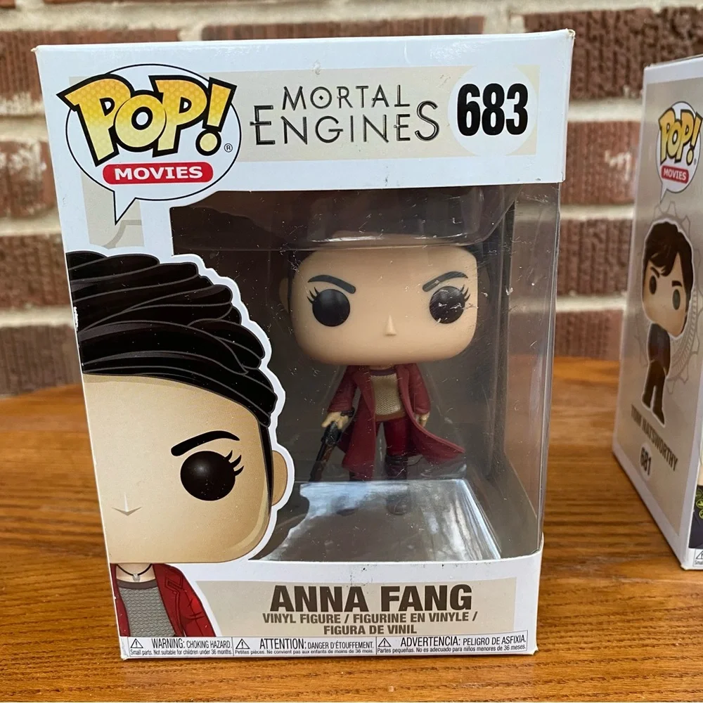 Funko POP Mortal Engines BUNDLE Tom Natsworthy & Anna Fang 681/683